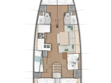 Location à Kaş - Jeanneau Sun Odyssey 490 sur SamBoat
