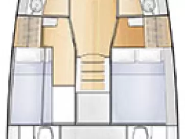 Location bateau Gouviá pas cher Sun Loft 47