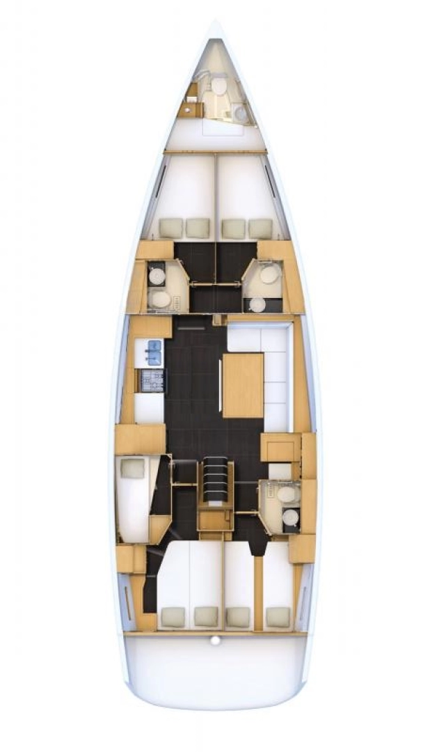 Location bateau Kos pas cher Jeanneau 54