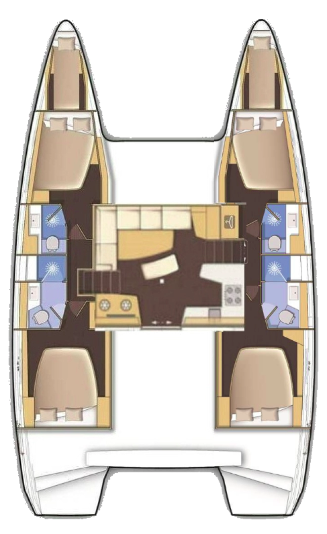 Catamaran à louer à Álimos au meilleur prix