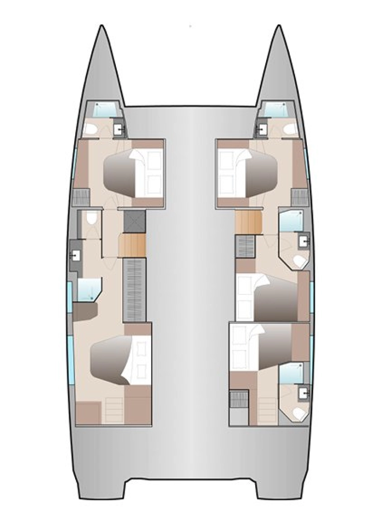 Location à Road Town - Fountaine Pajot Aura 51 sur SamBoat