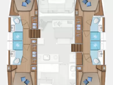 Location Catamaran Lagoon avec permis