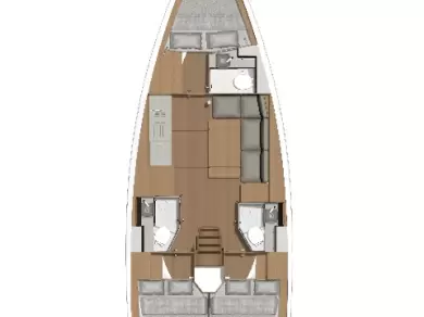 Location à Lefkáda - Dufour Dufour 390 GL sur SamBoat