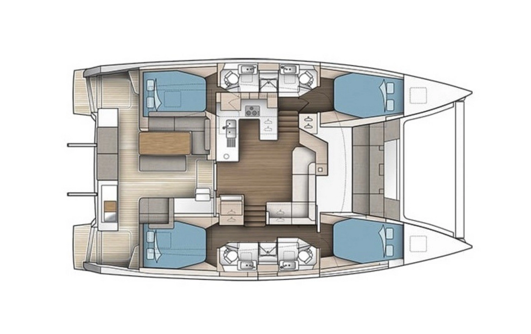 Location à Road Town - Fountaine Pajot Astrea 42 sur SamBoat