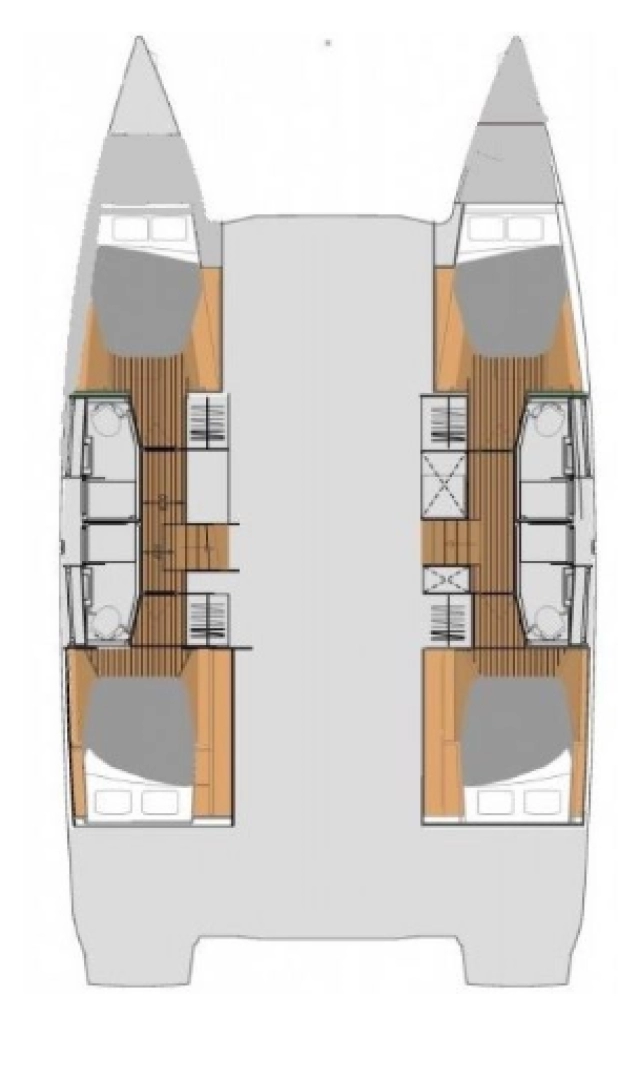Fountaine Pajot Elba 45 a louer à Frenchtown