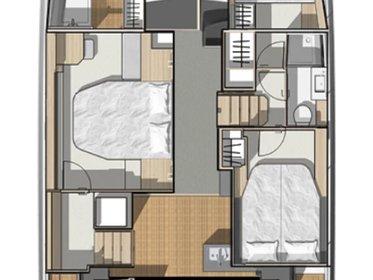 Location Bateau à moteur à Marsh Harbour - Fountaine Pajot Fountaine Pajot MY5