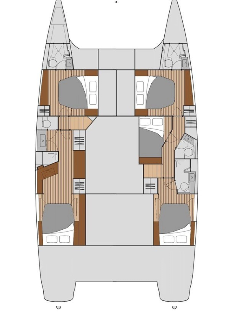 Location Catamaran Fountaine Pajot avec permis