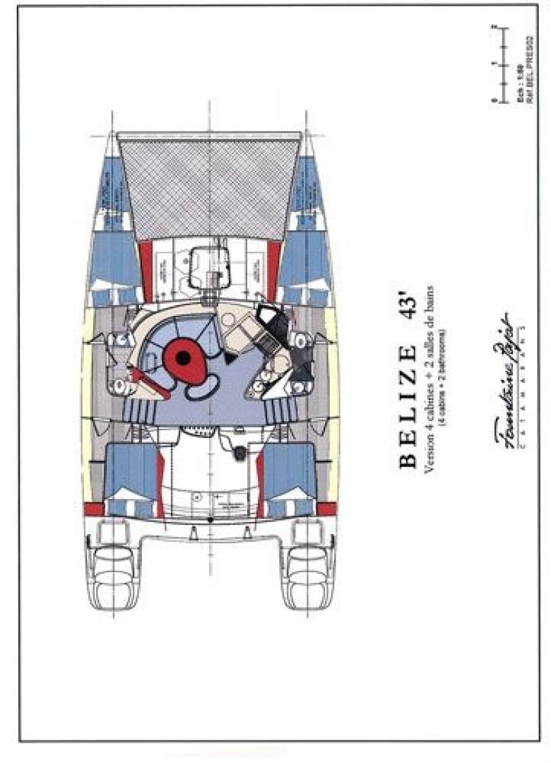 Location bateau Fountaine Pajot Belize 43 à Lefkáda sur Samboat