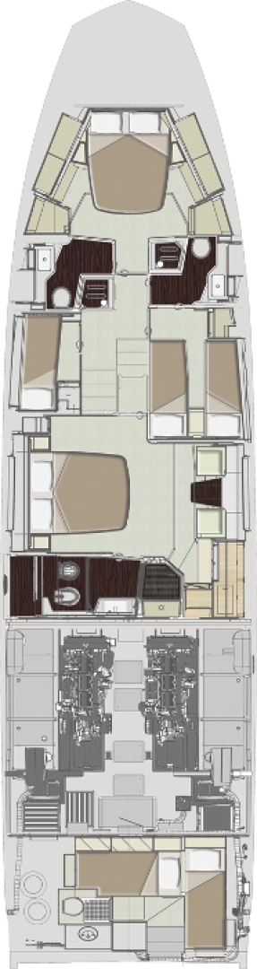 Location bateau Azimut Azimut 66 à Kaštela sur Samboat