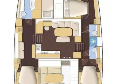 Location bateau Rogoznica pas cher Lagoon 421