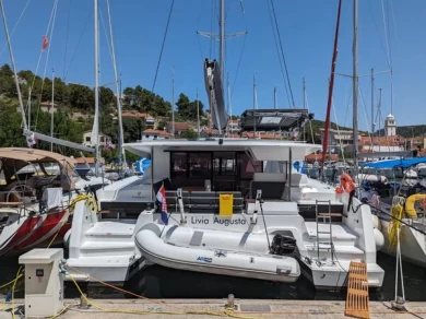 Fountaine Pajot Astrea 42 charter bareboat or skippered in  Primošten