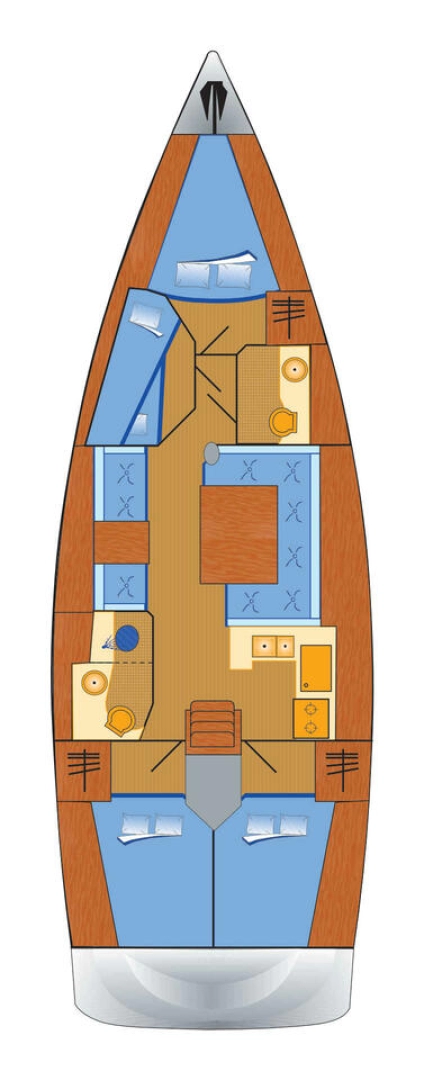 Jeanneau Sun Odyssey 439 a louer à Heiligenhafen