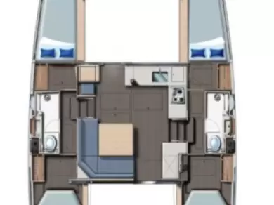 Location bateau Furnari pas cher Leopard 40