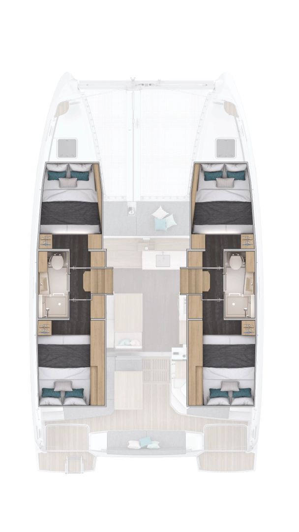 Catamaran à louer à Pomer au meilleur prix