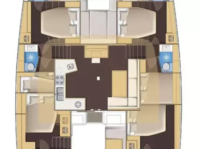 Louez un Lagoon Lagoon 52 F à Trogir