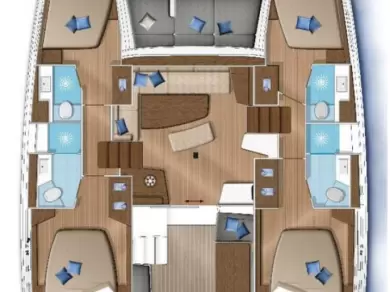 Louer Catamaran avec ou sans skipper Lagoon à Préveza