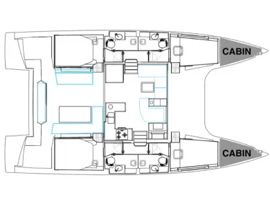Location Catamaran à Road Town - Nautitech Nautitech 46 Fly