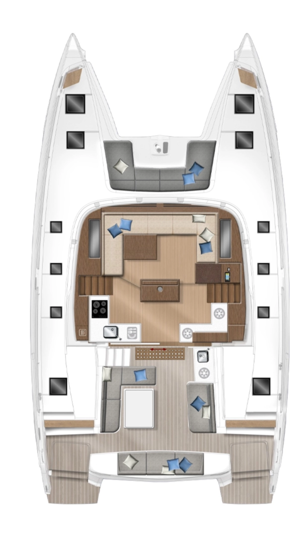 Location Catamaran Lagoon avec permis