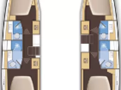 Location bateau Lagoon Lagoon 42 à Saint-Raphaël sur Samboat