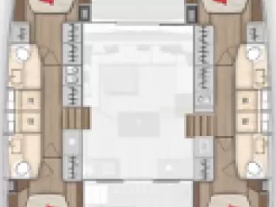 Louez un Lagoon Lagoon 50 à Saint-Raphaël