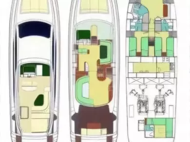 Louez un Riva Riva Dolcevita 70 Super - 3 + 1 cab. à Novigrad