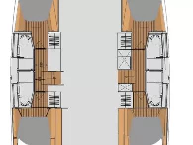 Location Catamaran Fountaine Pajot avec permis