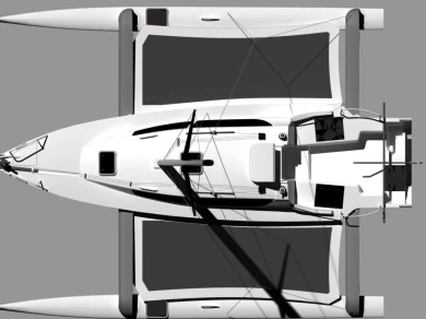 Tricat TRICAT 8.50 charter bareboat or captained in  La Trinité-sur-Mer