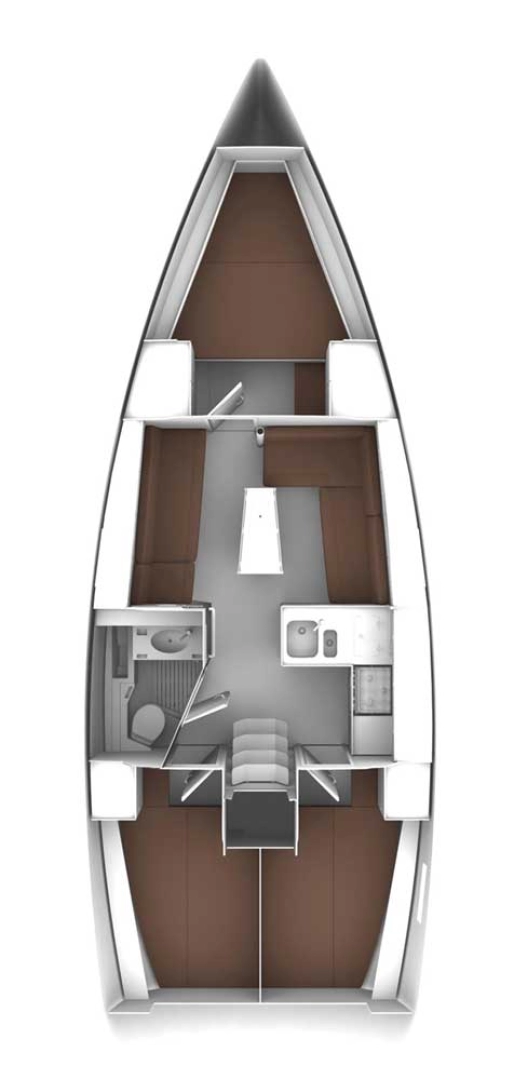 Bavaria Cruiser 37 a louer à Jezera
