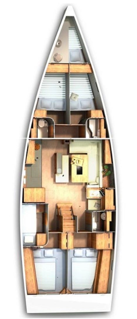 Location bateau Punat pas cher Hanse 505