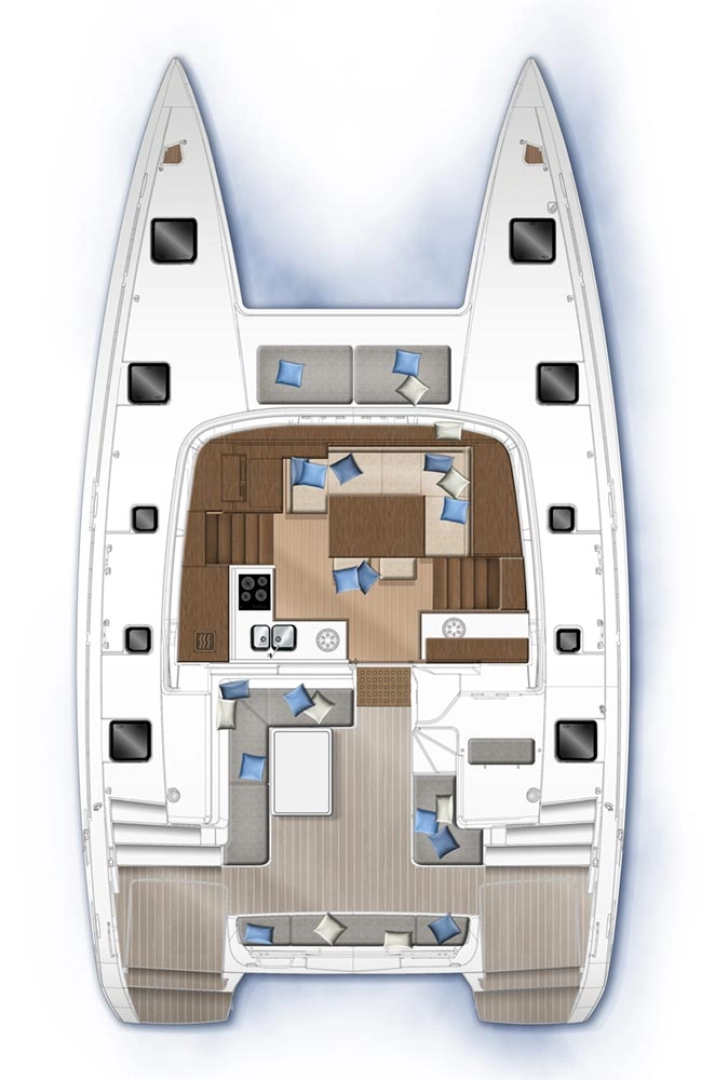Location Catamaran Lagoon avec permis