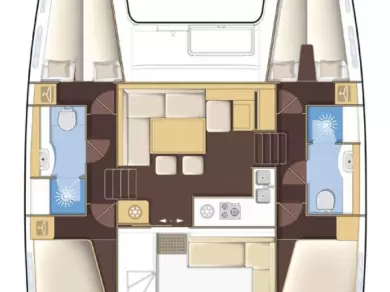Location Catamaran Lagoon avec permis
