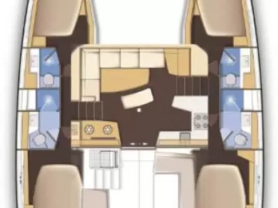 Location Catamaran Lagoon avec permis