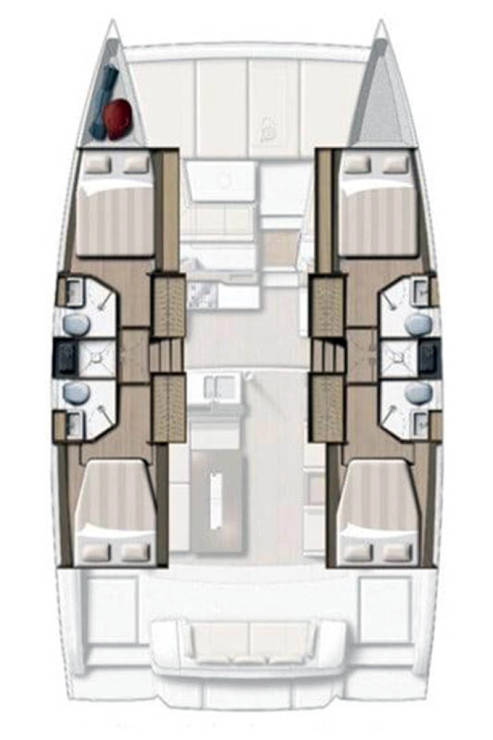 Location bateau Bali Bali 4.2 à Road Town sur Samboat