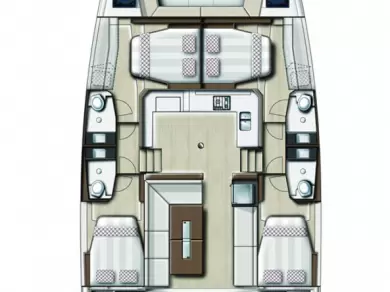Catamaran à louer à Komolac au meilleur prix