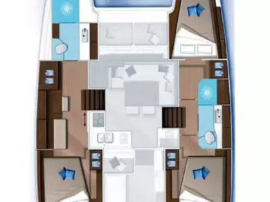 Location Catamaran Lagoon avec permis