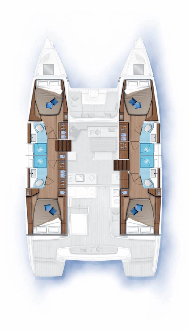 Location Catamaran à Ellinikó - Lagoon Lagoon 46