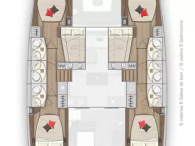 Location Catamaran Lagoon avec permis