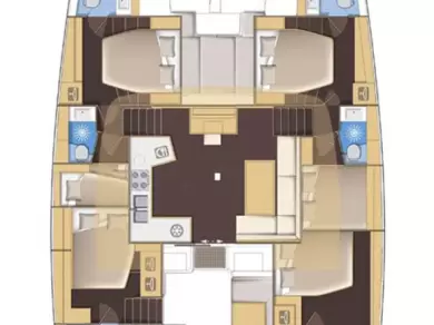 Location Catamaran Lagoon avec permis