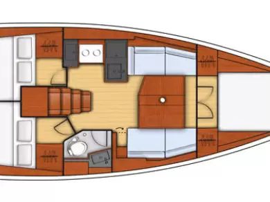 Location à Biograd na Moru - Bénéteau Oceanis 38.1 sur SamBoat
