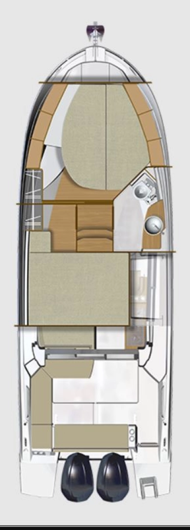 Location Bateau à moteur à Biograd na Moru - Bénéteau Antares 9 OB