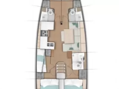 Location à Kaštela - Jeanneau Sun Odyssey 490 sur SamBoat