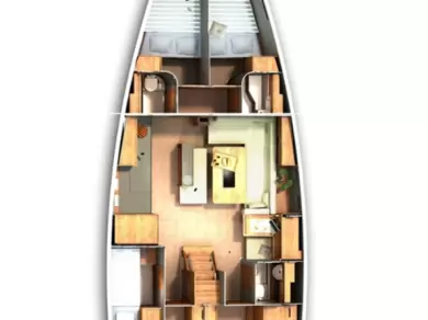 Location bateau Hanse Hanse 505 à Kos sur Samboat