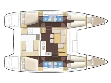 Catamaran à louer à Sukošan au meilleur prix