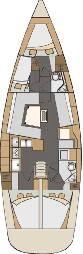 Location bateau Elan Impression 45 à Split sur Samboat