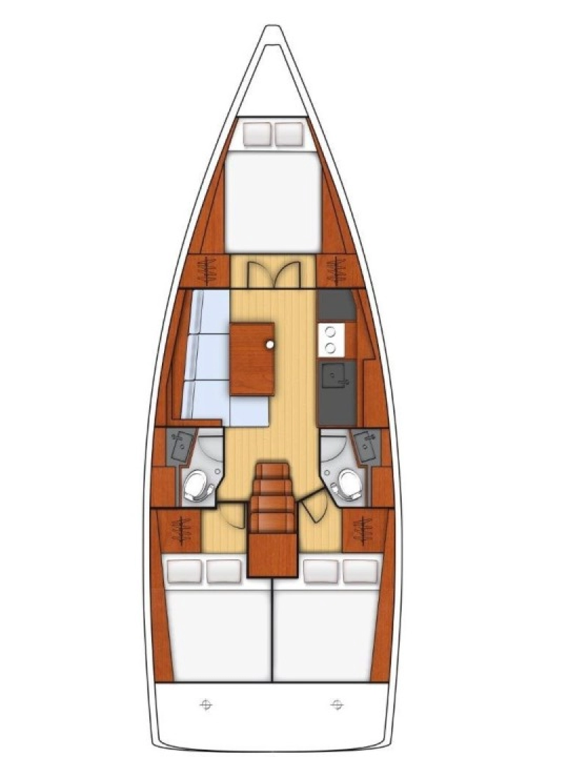 Location à Split - Bénéteau Oceanis 38 sur SamBoat