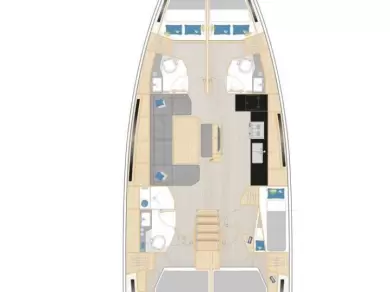 Location bateau Hanse Hanse 460 à Seget Donji sur Samboat