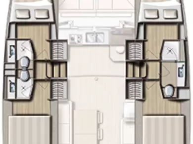 Location bateau Bali Bali 4.0 à Zadar sur Samboat