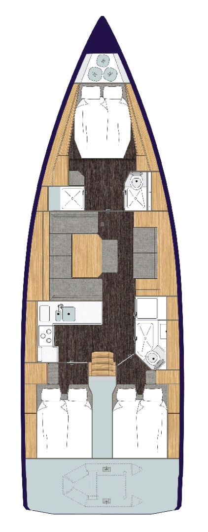 Location bateau Bavaria Bavaria C45 à Pula sur Samboat