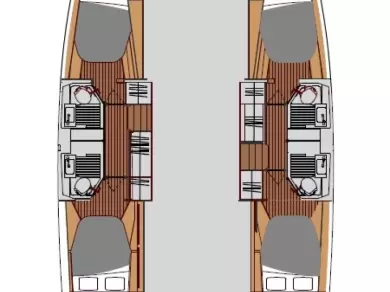 Location Catamaran Fountaine Pajot avec permis