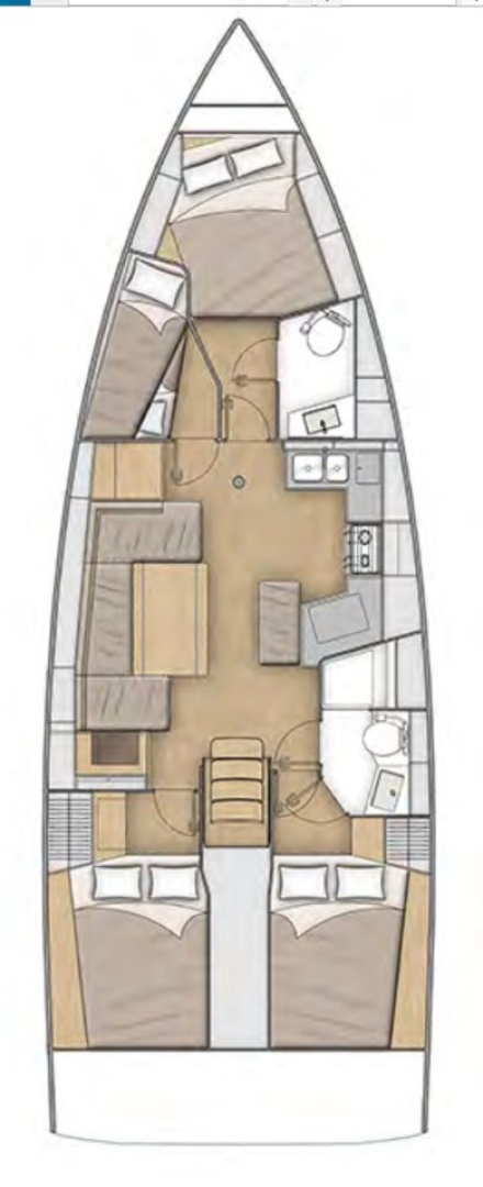 Location à Lávrio - Bénéteau Oceanis 40.1 sur SamBoat